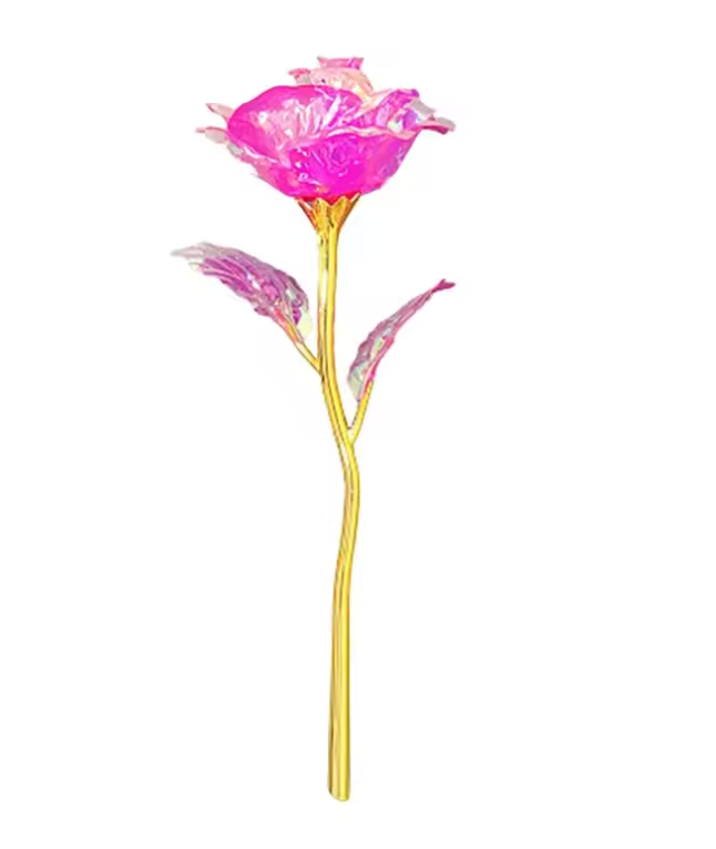 Rosa Imortal - Rosa de Cristal