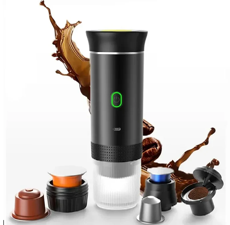 Máquina de Café Expresso Portátil - Cafeteira Portátil 3 em 1