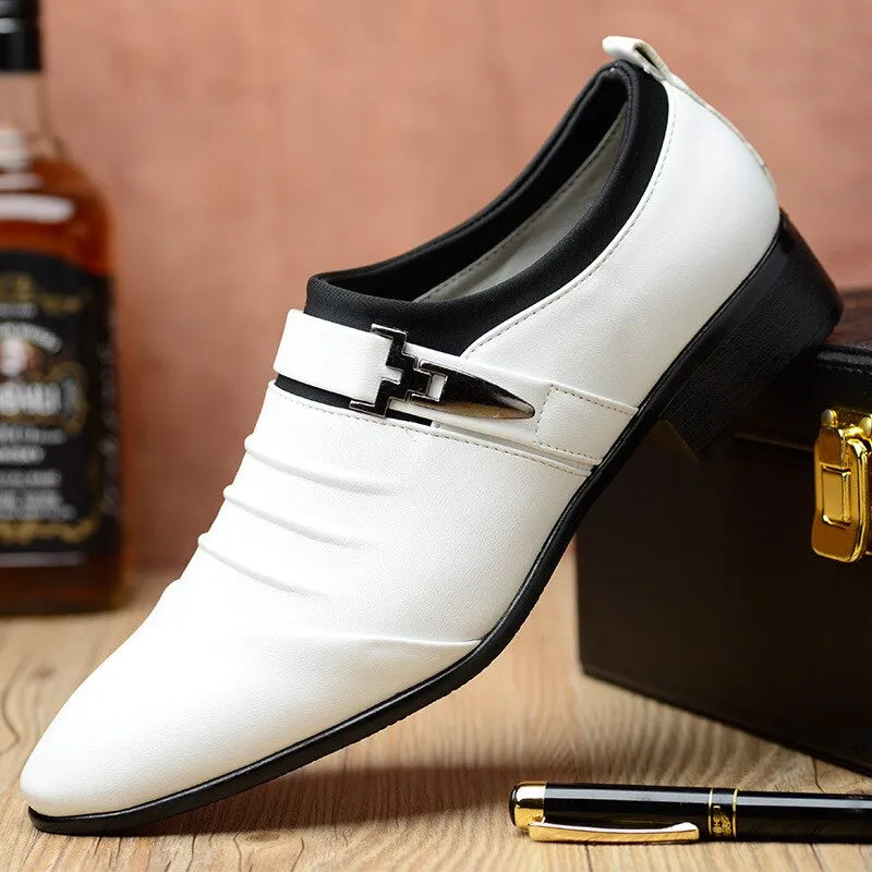 Sapato de Couro Elegance - Sapato Social